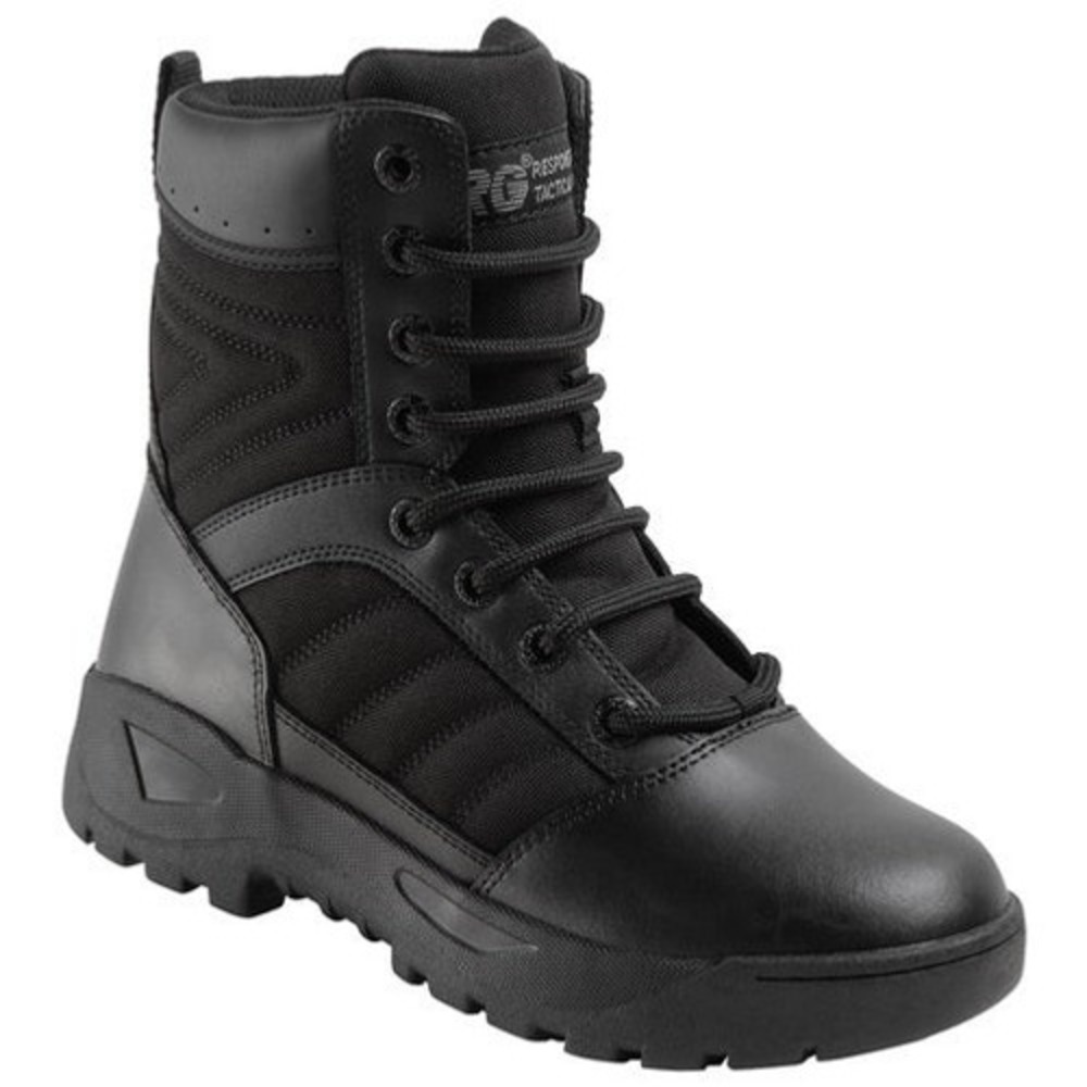 Response Gear Side-Zip 3.0 Women's Service Boots - Black, Size 7.5